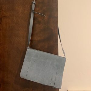 Vince sky blue crossbody bag